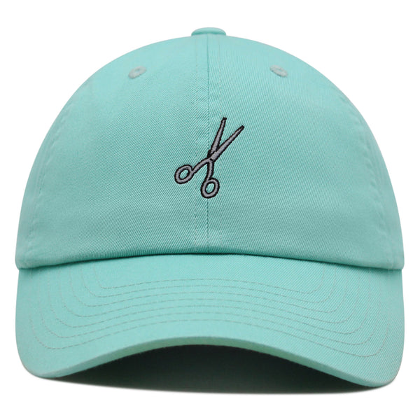 Scissors Premium Dad Hat Embroidered Baseball Cap Barbor