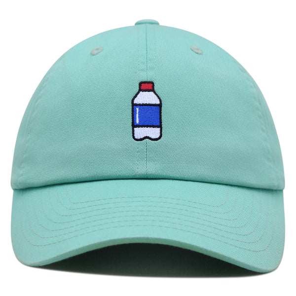 Plastic Water Bottle Premium Dad Hat Embroidered Baseball Cap Random Image