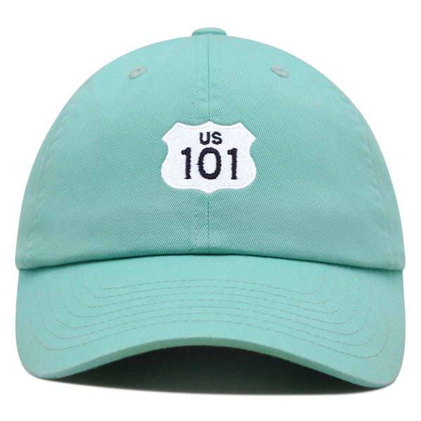 US 101 Freeway Premium Dad Hat Embroidered Cotton Baseball Cap California