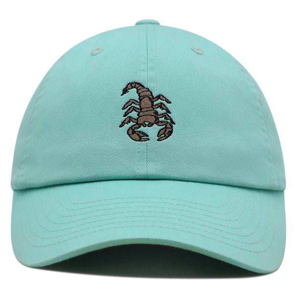 Scorpion Premium Dad Hat Embroidered Cotton Baseball Cap Tattoo