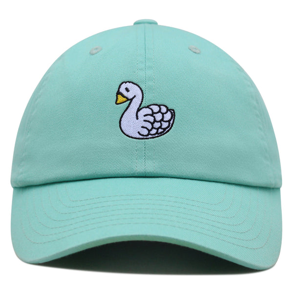 Swan Premium Dad Hat Embroidered Cotton Baseball Cap Lake Bella
