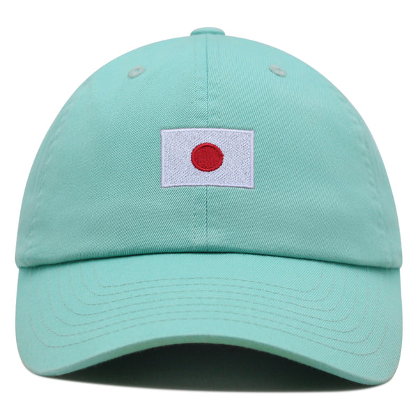 Japan Flag Premium Dad Hat Embroidered Cotton Baseball Cap Country Flag Series