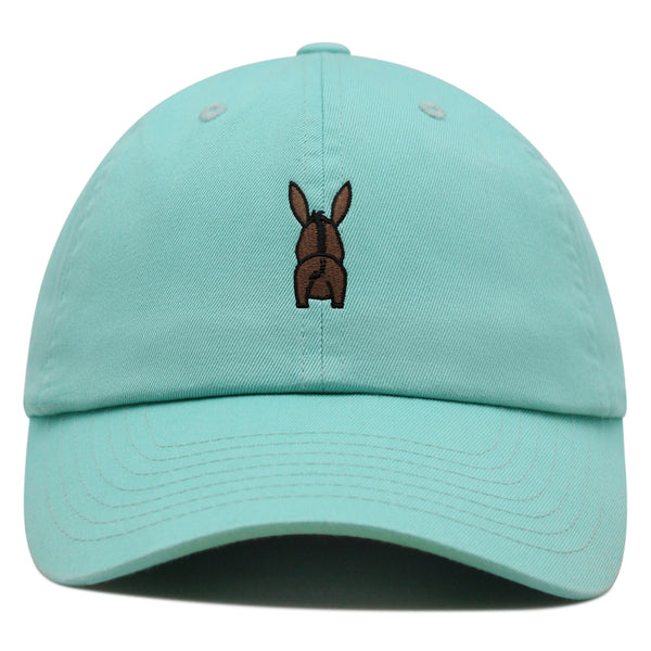 Donkey Butt Premium Dad Hat Embroidered Cotton Baseball Cap Funny Cute