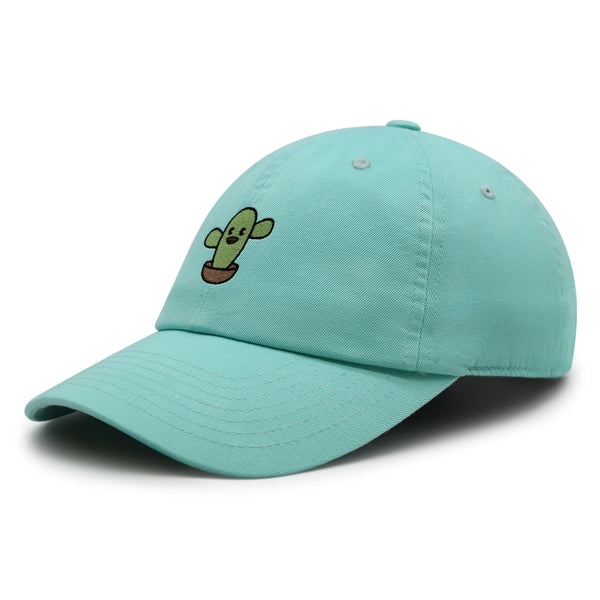 Cute Cactus Premium Dad Hat Embroidered Baseball Cap Desert