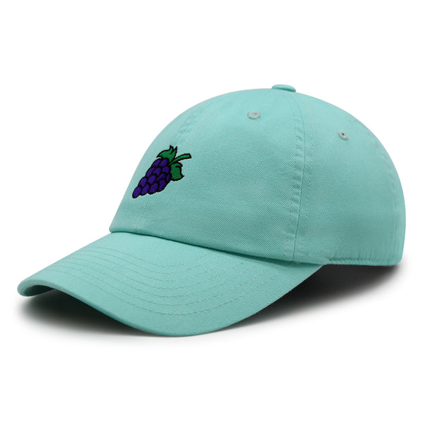 Grape Premium Dad Hat Embroidered Baseball Cap Farm Farmers Vegan