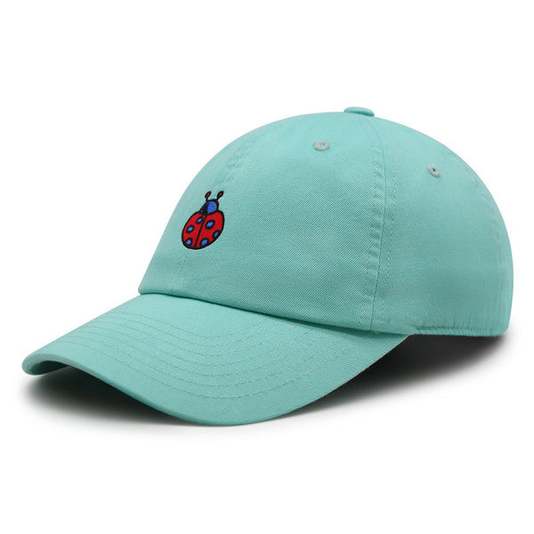 Ladybug Premium Dad Hat Embroidered Baseball Cap Cute