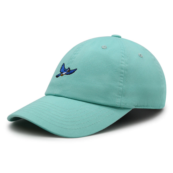 Flying Blue Jay Premium Dad Hat Embroidered Cotton Baseball Cap Canada
