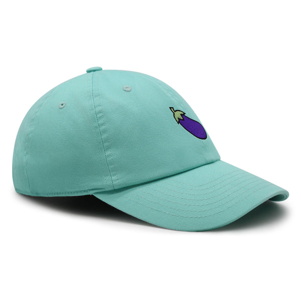 Eggplant Premium Dad Hat Embroidered Baseball Cap Foodie Vegetable