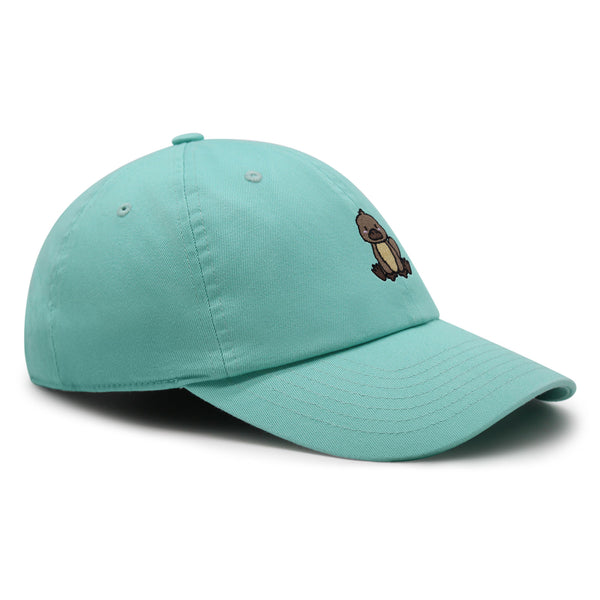 Platypus Premium Dad Hat Embroidered Cotton Baseball Cap Duck Billed