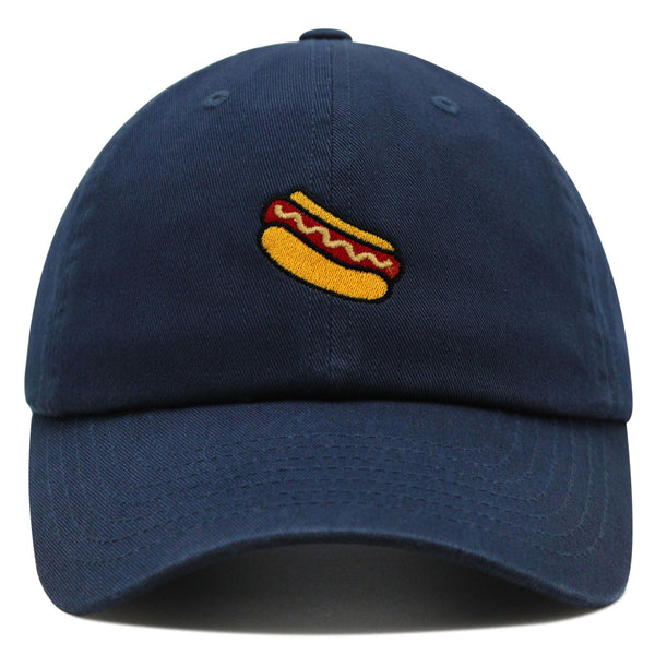 Hotdog Premium Dad Hat Embroidered Baseball Cap Foodie Sausage