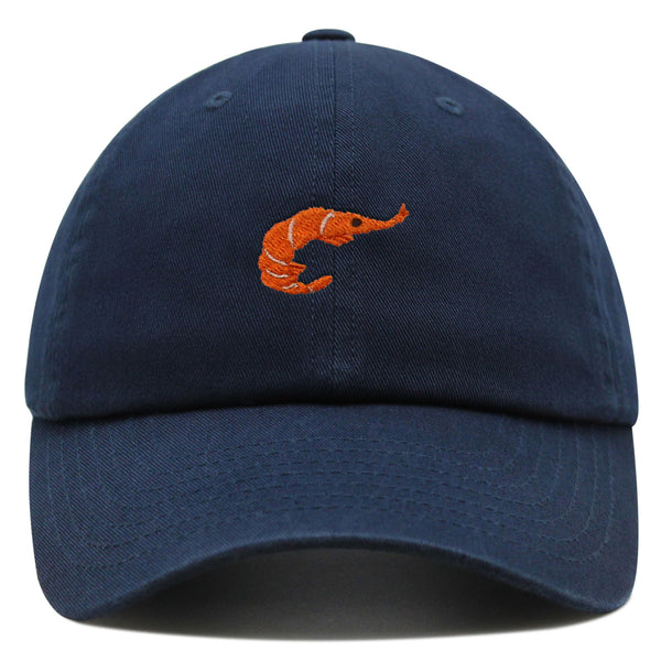 Shrimp Premium Dad Hat Embroidered Baseball Cap Fishing Foodie Ocean