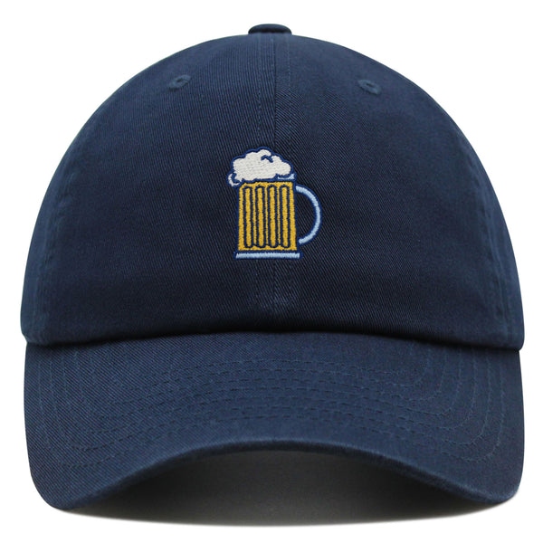 Beer Mug Premium Dad Hat Embroidered Baseball Cap Pub Mug