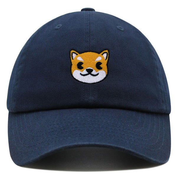 Shiba Premium Dad Hat Embroidered Baseball Cap Dog Puppy