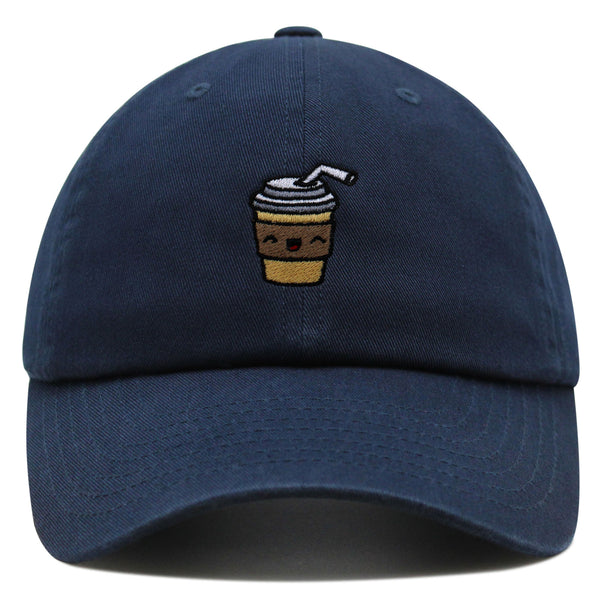 Morning Coffee Premium Dad Hat Embroidered Baseball Cap Latte Americano