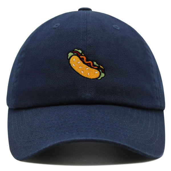 Hot Dog Premium Dad Hat Embroidered Baseball Cap Fast Food