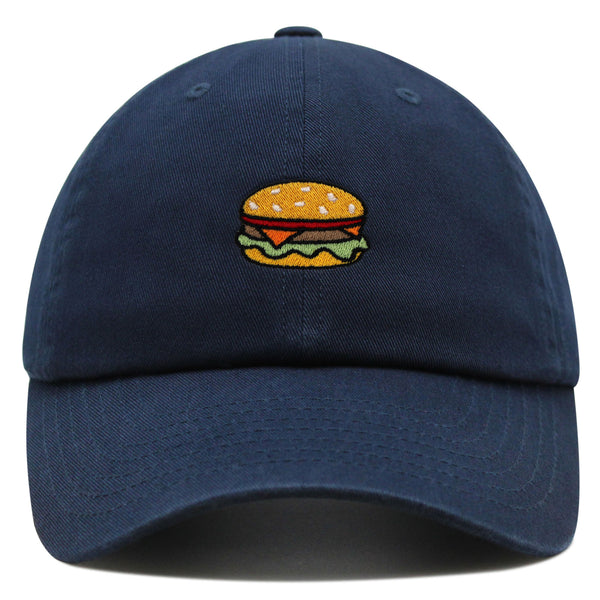 Hamburger Premium Dad Hat Embroidered Baseball Cap Fast Food