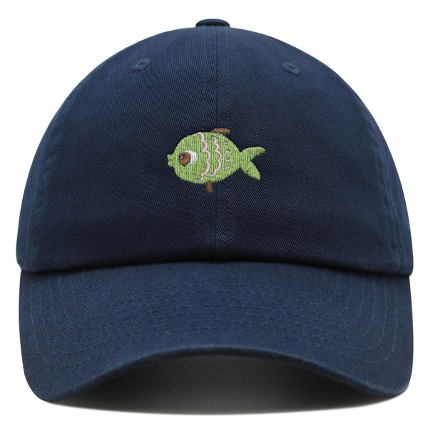 Fish Premium Dad Hat Embroidered Baseball Cap Aquarium