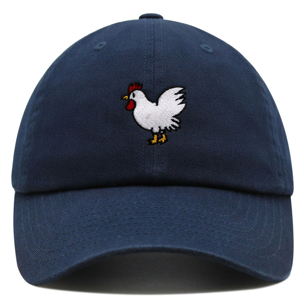 Chicken Premium Dad Hat Embroidered Baseball Cap Chick Fried