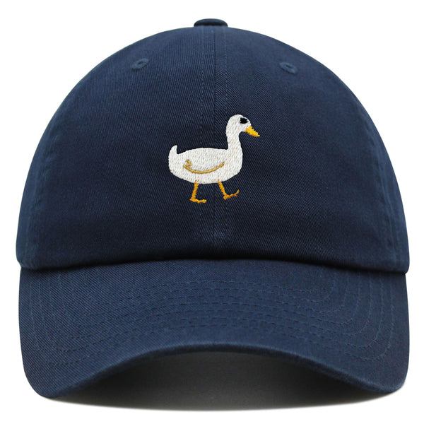 Duck Premium Dad Hat Embroidered Baseball Cap Bird Lake