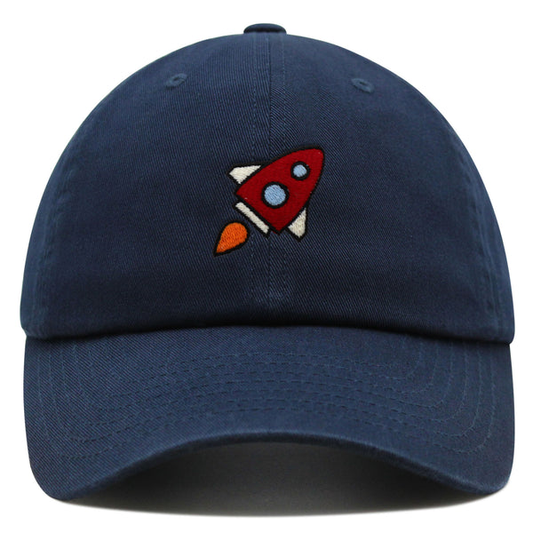 Rocket Premium Dad Hat Embroidered Baseball Cap Space Shuttle