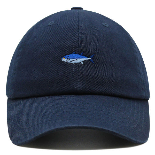 Tuna Premium Dad Hat Embroidered Baseball Cap Fishing