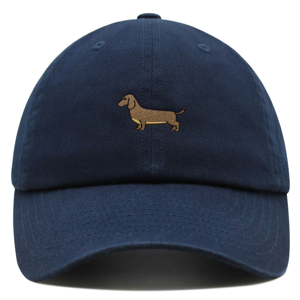 Dachshund Premium Dad Hat Embroidered Baseball Cap Puppy Dog