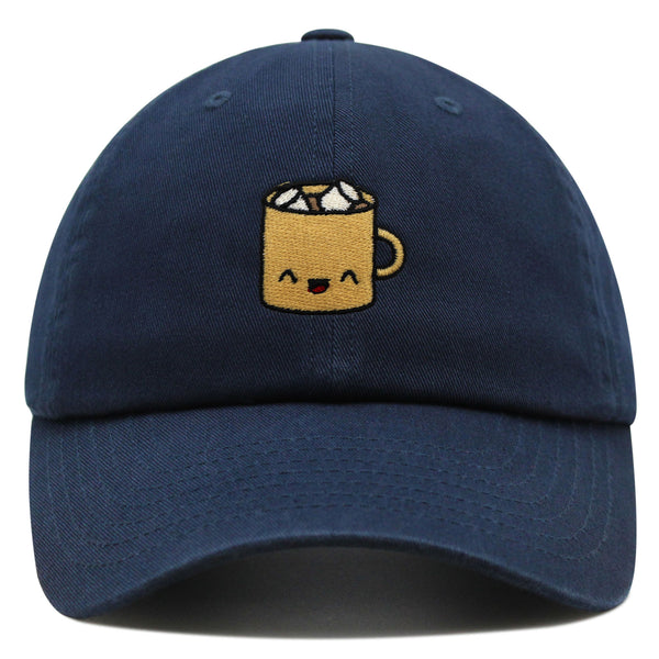 Hot Chocolate Premium Dad Hat Embroidered Baseball Cap Foodie Drink Coffee