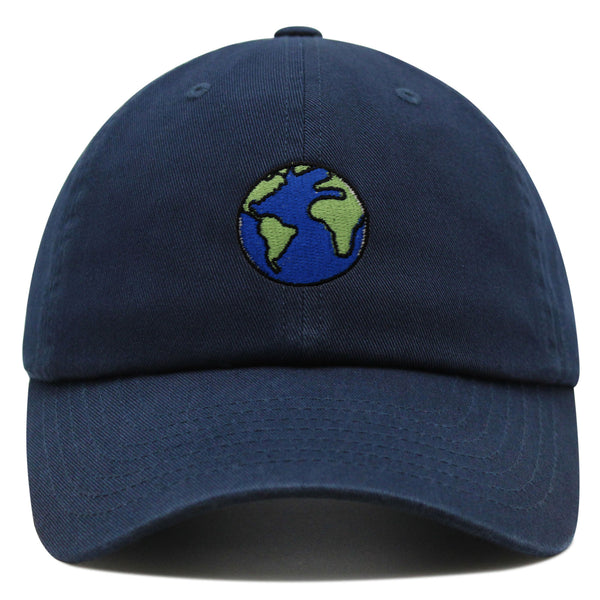 Earth Premium Dad Hat Embroidered Baseball Cap Environment