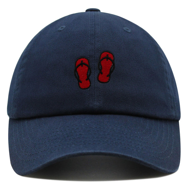 Flip-flops Premium Dad Hat Embroidered Baseball Cap Shoes Beach