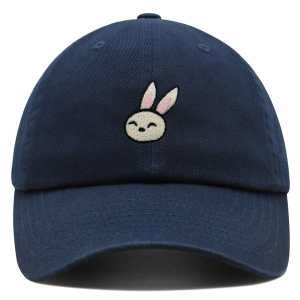 Cute Rabbit Premium Dad Hat Embroidered Baseball Cap Bunny Zoo