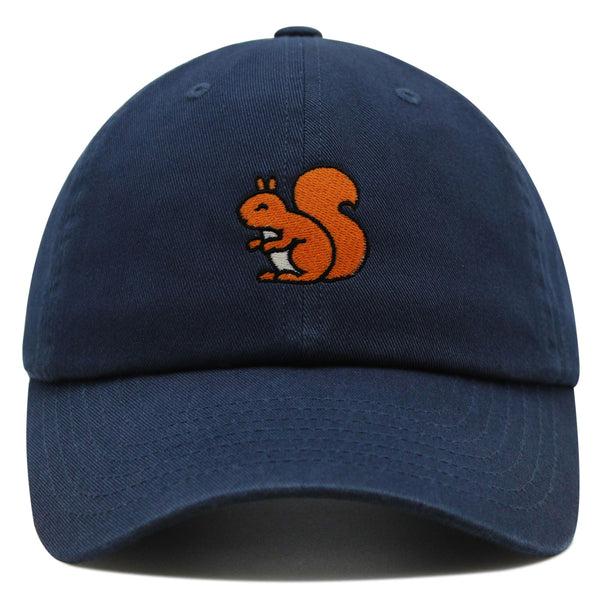 Squirrel Premium Dad Hat Embroidered Baseball Cap Hamster Chipmunks