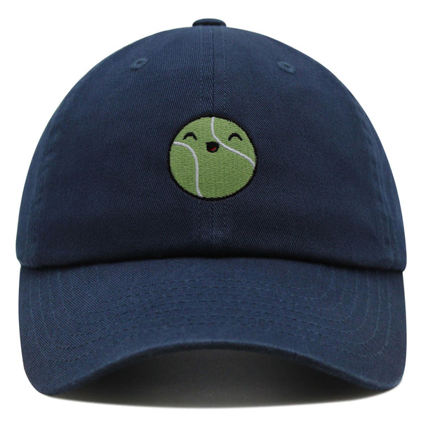 Happy Tennis ball Premium Dad Hat Embroidered Baseball Cap Sports Sharapova