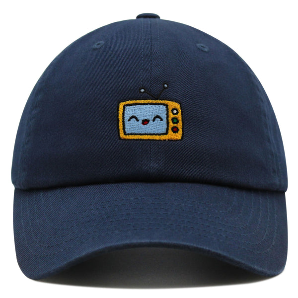 Analog TV Premium Dad Hat Embroidered Baseball Cap Television Retro Analog