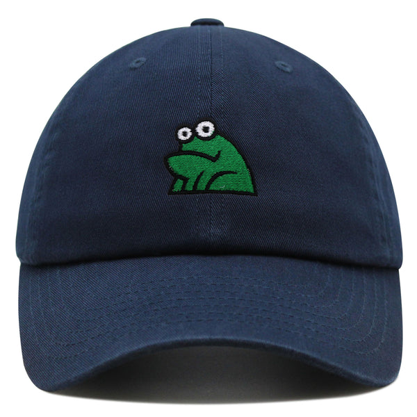 Frog Premium Dad Hat Embroidered Baseball Cap Funny