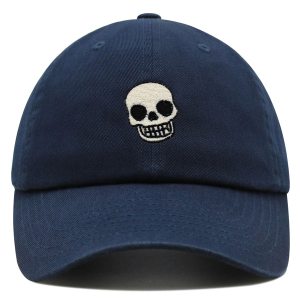 Skull Premium Dad Hat Embroidered Baseball Cap Girly Halloween