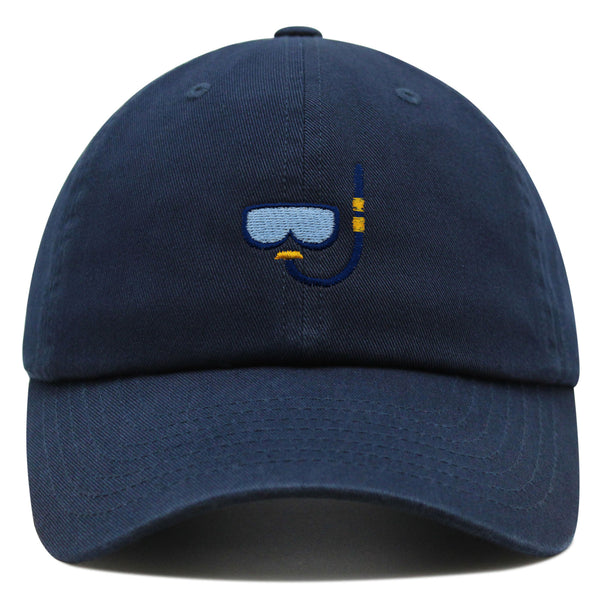 Snorkel Premium Dad Hat Embroidered Baseball Cap Diving Ocean