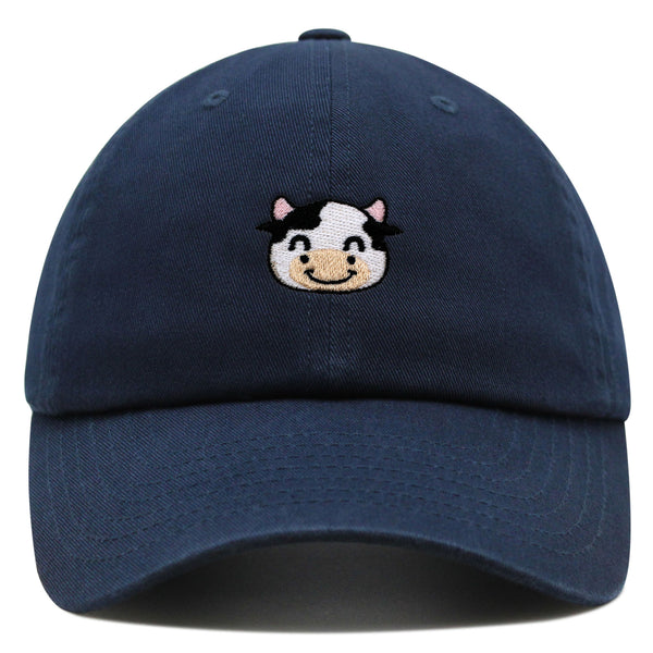 Cow Premium Dad Hat Embroidered Baseball Cap Milk Animal