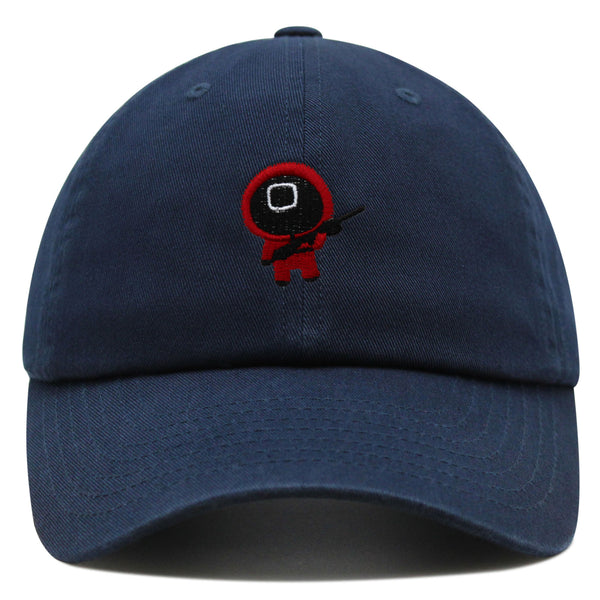 Squidman Premium Dad Hat Embroidered Baseball Cap Game Death