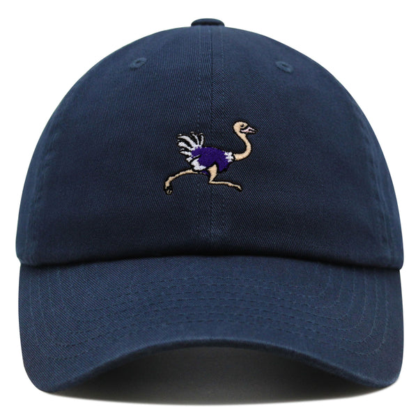 Ostrich Premium Dad Hat Embroidered Baseball Cap Zoo Africa