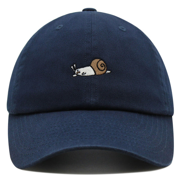 Sleepy Snail Premium Dad Hat Embroidered Baseball Cap Mud Cute