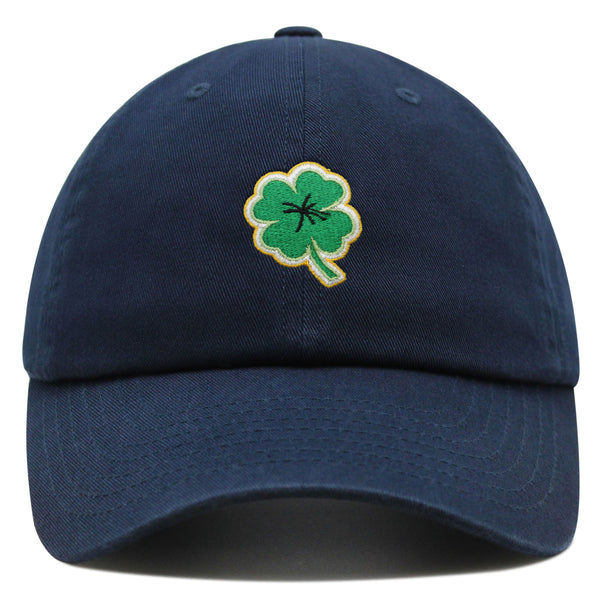 Clover Premium Dad Hat Embroidered Baseball Cap Lucky Plant