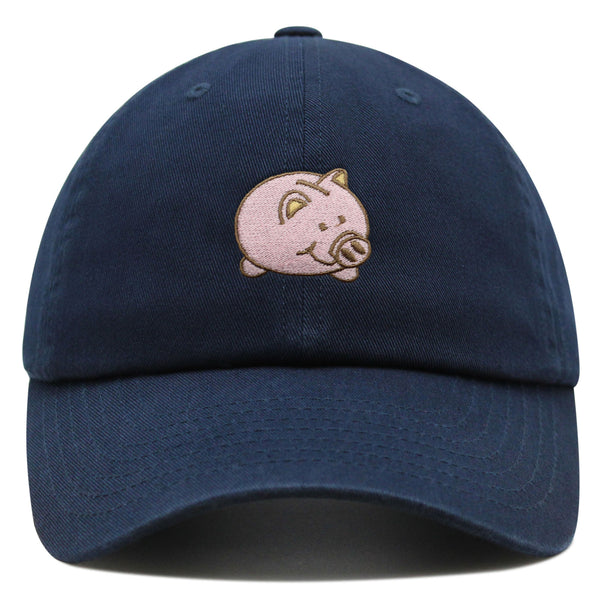 Piggy Bank Premium Dad Hat Embroidered Baseball Cap Coin