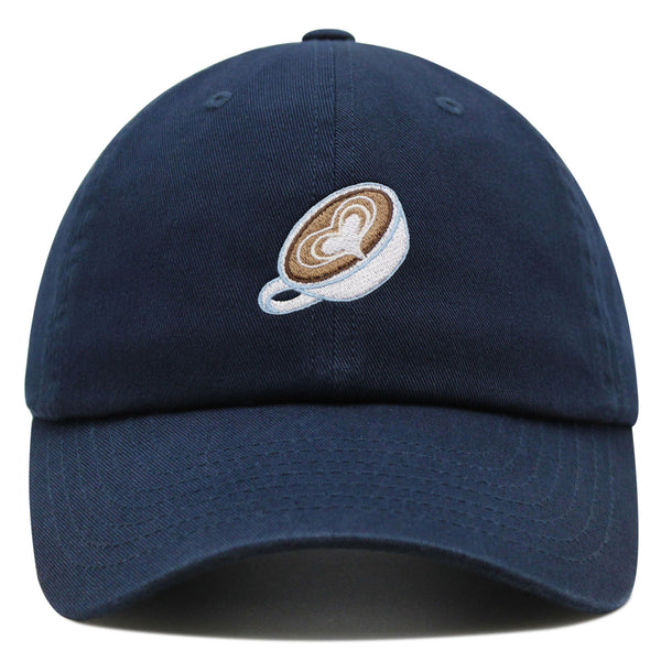 Latte Premium Dad Hat Embroidered Baseball Cap Coffee Cafe