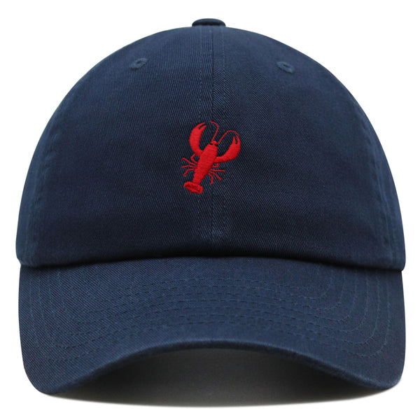 Lobster Premium Dad Hat Embroidered Baseball Cap Seafood