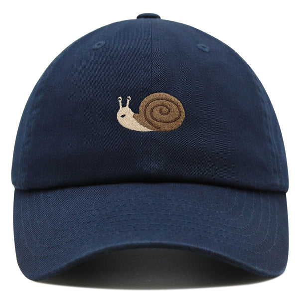 Snail Premium Dad Hat Embroidered Baseball Cap Cute