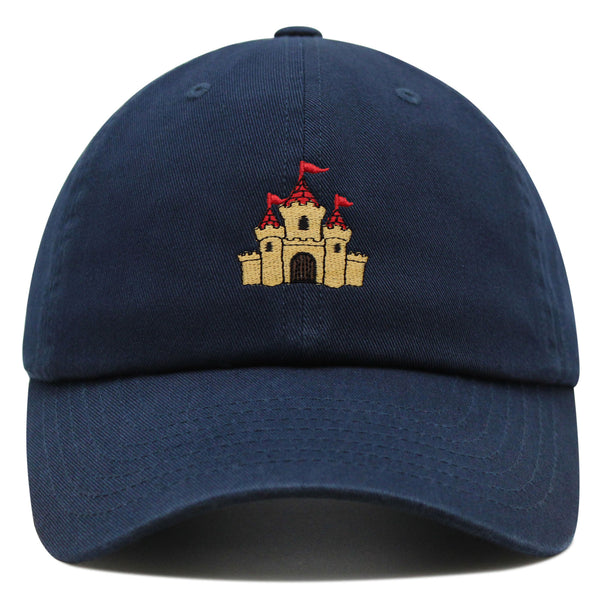 Castle Premium Dad Hat Embroidered Baseball Cap Europian