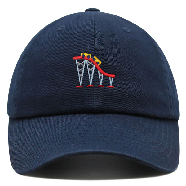 Roller Coaster Premium Dad Hat Embroidered Baseball Cap Tycoon