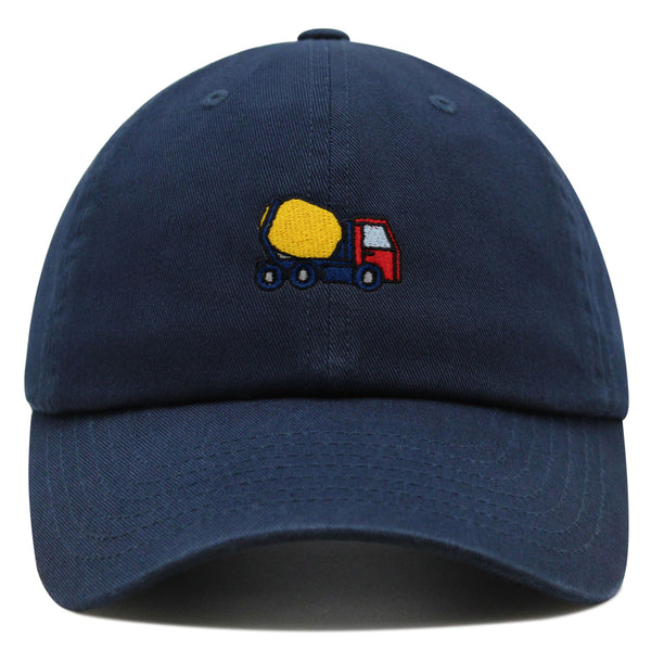 Cement Mixer Premium Dad Hat Embroidered Baseball Cap Funny