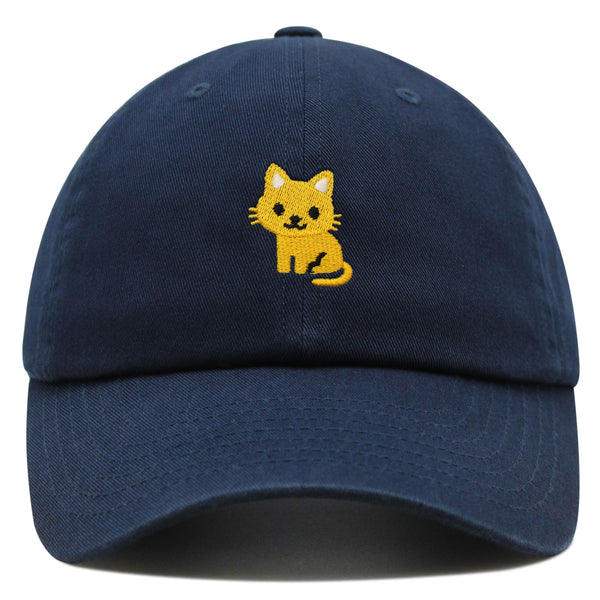 Cat Premium Dad Hat Embroidered Baseball Cap Cute