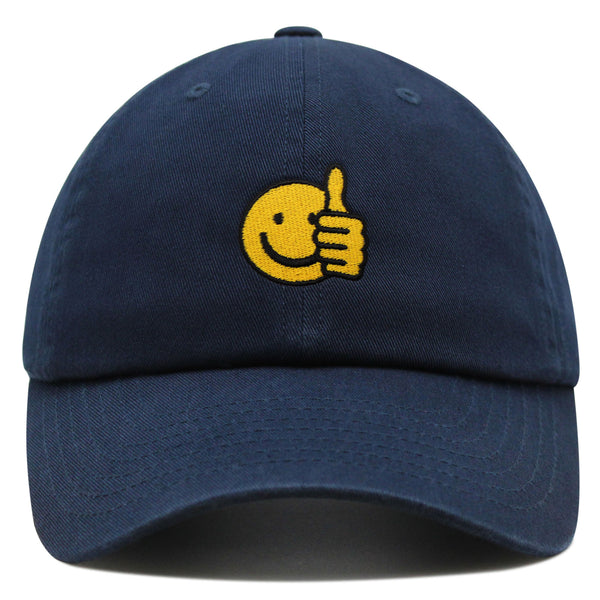 Like Thumbs Up Emoji Premium Dad Hat Embroidered Baseball Cap Funny